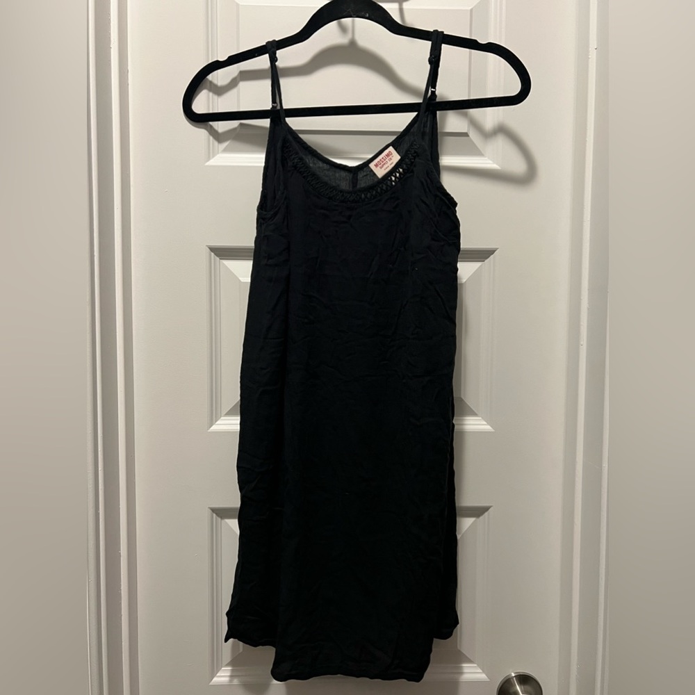 Black beach dress